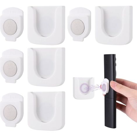 Magnetischer Fernbedienungshalter – 4er-set, Praktischer Wandorganizer, Ideal Für Zuhause, Büro Und Schule