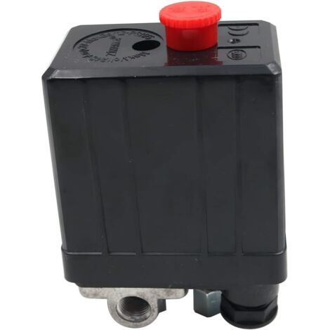 Druckschalter Für Luftkompressoren, Vierwege-druckregler, Einstellbarer Druckventilschalter, Robuster Mechanischer Druckregler, Zubehör Für Luftpumpen