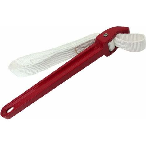 Verstellbarer Riemenschlüssel, Universeller Ölfilter-riemenschlüssel, 30 Cm Langer, Rutschfester Griff, 85 Cm Langer Riemen, Robust Und Einfach Zu Bedienen Für Ölfilter, Gartenschläuche Und Wasserhähn