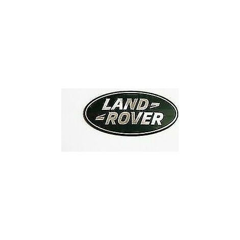 Grünes/verchromtes Land Rover Kühlergrill-emblem Für Motorhaube Und Heckklappe (45x85 Mm)