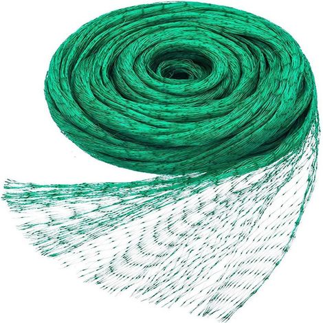 – 4 M X 10 M Großes Vogelschutznetz Aus Polyethylen – 1 Cm Maschenweite – Schutz Für Gärten, Gemüsebeete Und Teiche – Oxidationsbeständig