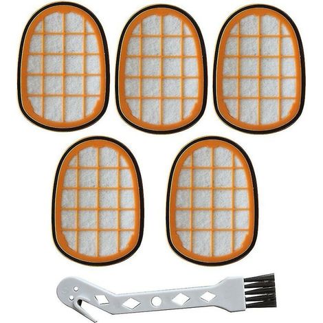 5 Filter Für Philips Speedpro Max Fc6812/01 Staubsauger
