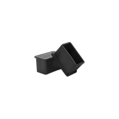 – Packung Mit 16 Rechteckigen Gleitern Aus Weichem Pvc – Flexibel Für Stuhl- Und Tischbeine (20 Mm X 40 Mm) – Reduziert Geräusche Und Kratzer