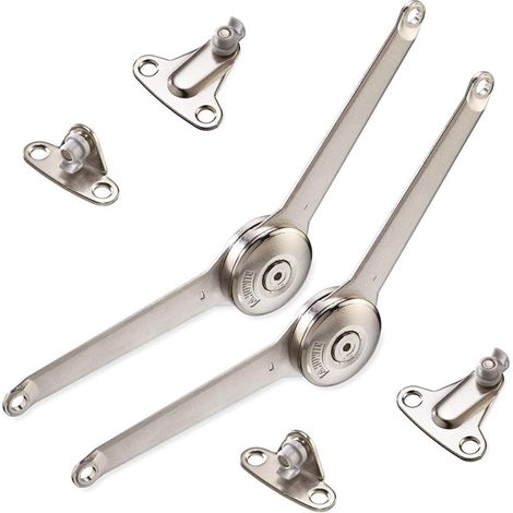 – Set Mit 2 Verstellbaren Türfeststellern (75–105°) – Verstellbarer Öffnungswinkel – Für Holz- Und Aluminiumtüren – Optimale Haltekraft