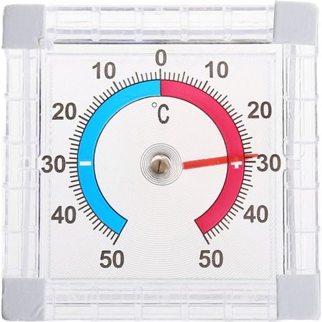 1 Stück Kabelloses Fenster- Und Wandthermometer Für Den Innen- Und Außenbereich Zur Temperaturüberwachung Von Garten, Haus Und Gewächshaus