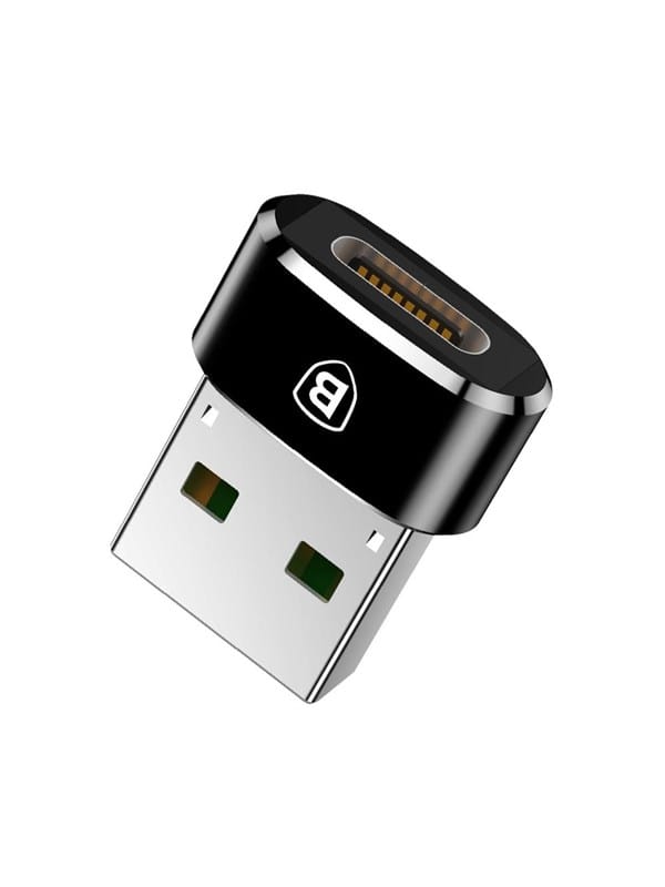 Baseus OTG Adapter von USB Type-C auf USB schwarz