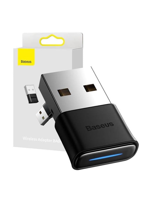 Baseus Mini Bluetooth 5.0 USB Adapter Empfänger Sender für Computer schwarz