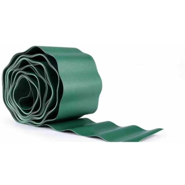 Randparterre von 15 cm Höhe i 9 m i Vert i Rand des Gartens Bordüre des Pelouses aus Kunststoff Bordüre des Pelouse Rand des Gartens - Lntyq