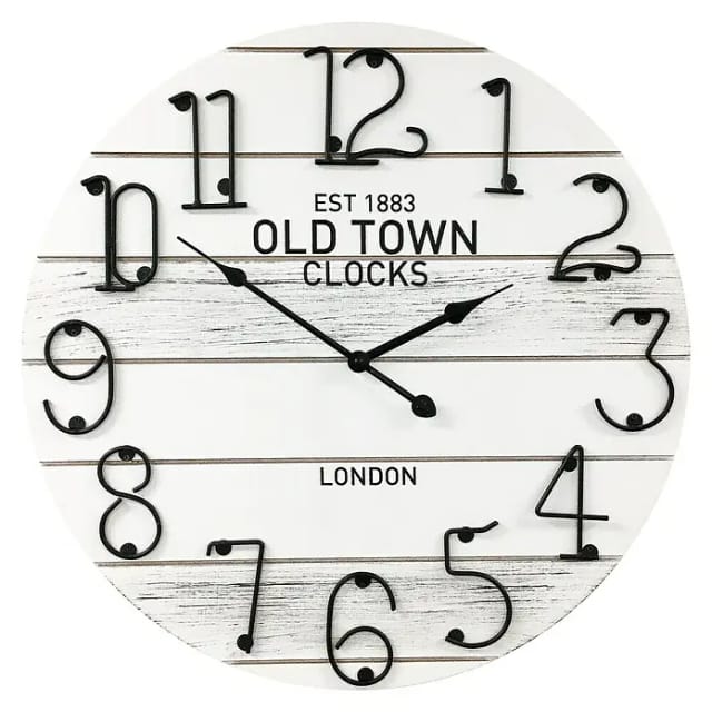 Wanduhr Old Town 776043 ø 50 cm Uhren & Wecker - Technoline