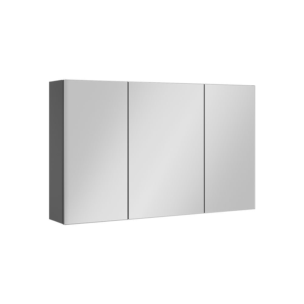 Badspiegelschrank Lavia, Anthrazit, 100 X 60.2 Cm, Vicco