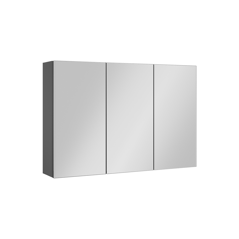 Badspiegelschrank Lavia, Anthrazit, 90 X 60.2 Cm, Vicco