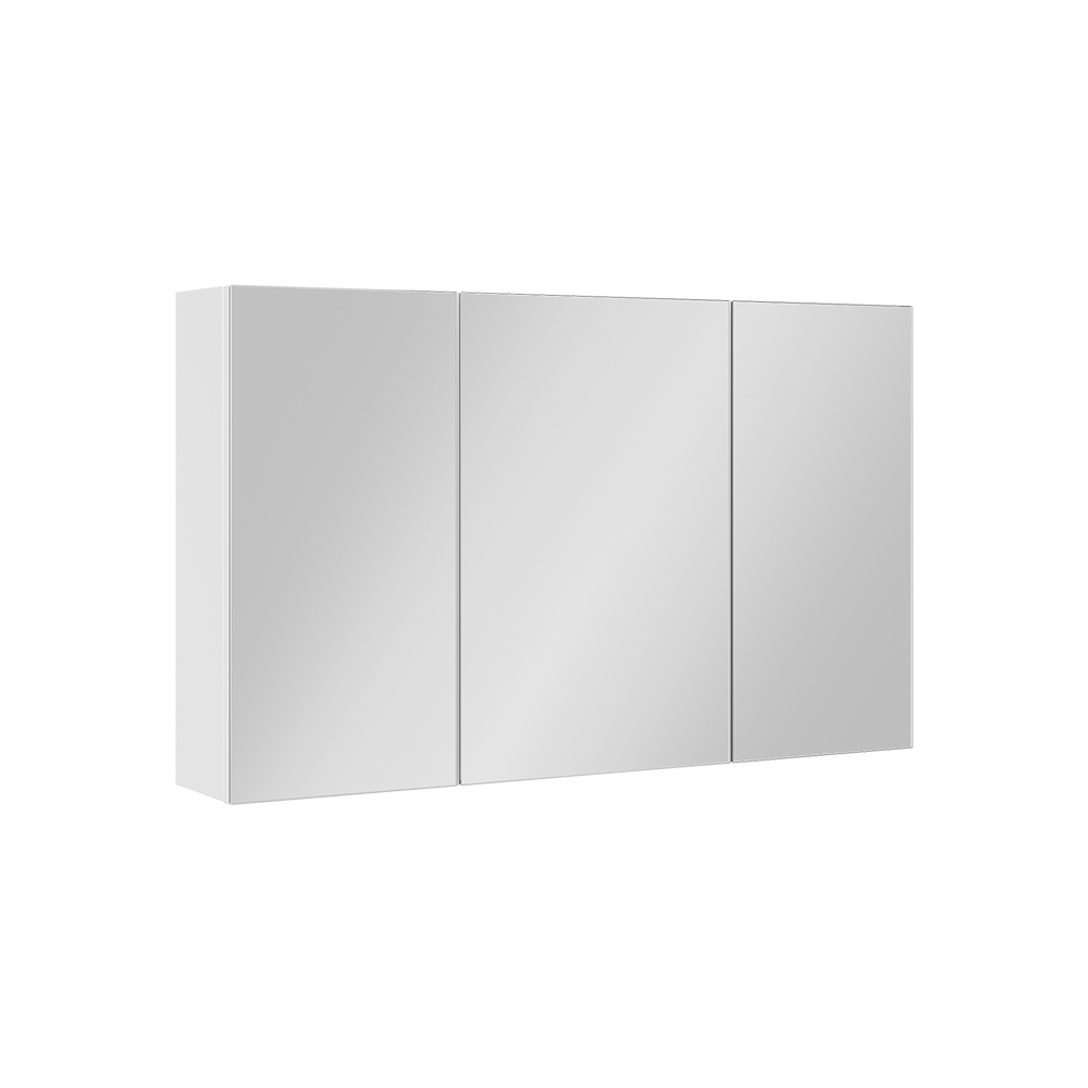 Badspiegelschrank Lavia, Weiß, 100 X 60.2 Cm, Vicco