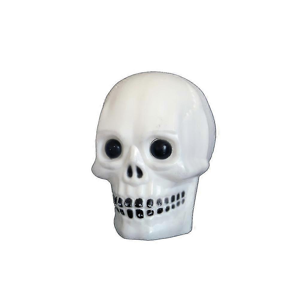 Halloween-dekor-nachtlicht, Mehrfarbiger Totenkopf, Leuchtendes Blinklicht, Tischlampe, Dekorative Nachttischlampe Für Zuhause, Geschenkidee (geisterkopf-nachtlicht)