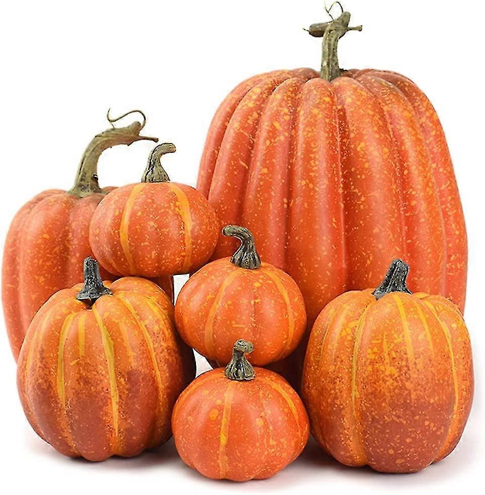 Künstliche Kürbisse, Deko-kürbisse, Herbstdekoration Für Thanksgiving, Halloween Und Weihnachten