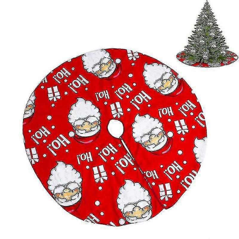 Weihnachtsbaumdecke, Weihnachtsbaumkissen, Weihnachtsbaumüberwurf, Weihnachtsbaumdecke, Runde Weihnachtsbaumdecke 120 Cm