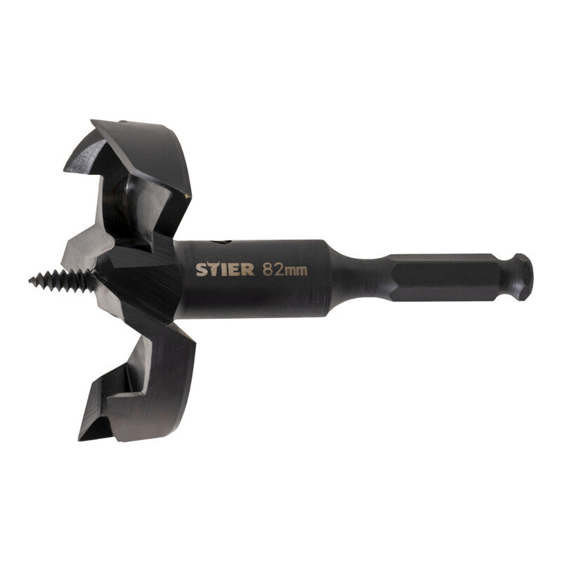 [neuwertig] B-ware Stier Forstnerbohrer 82 Mm Selbstzuführend Für Kork Hartholz Mdf