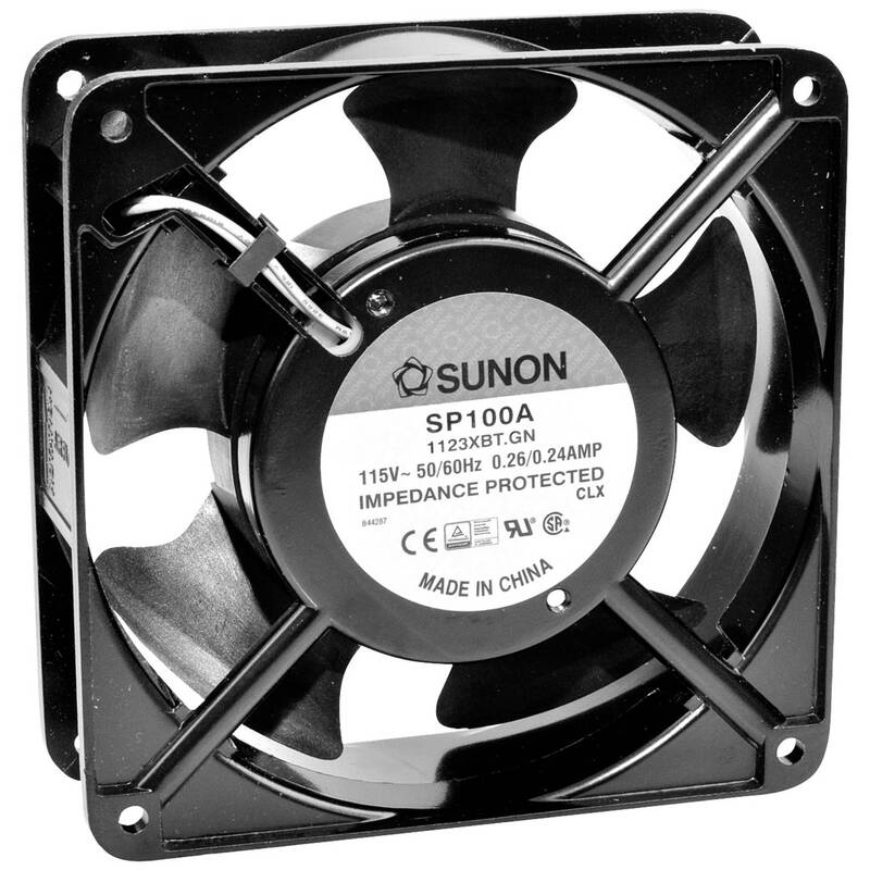 [gebraucht] B-ware Sunon Axiallüfter Dp203a-2123lbt.s.gn 230v 132.49m³/h Kugellager Schwarz Kühlung