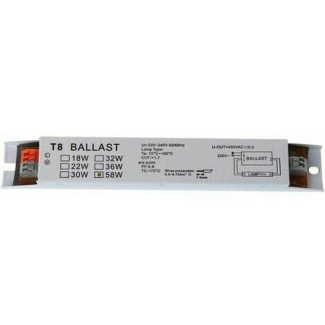 T8 220–240 v ac 2 x 58 w Weitspannungs-elektronisches Vorschaltgerät, Leuchtstofflampen-Vorschaltgeräte, elektronische Vorschaltgeräte - Tigrezy