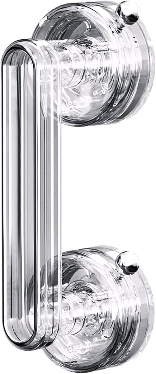 Saugnapfgriff – Tür-/fenstergriff – Möbelrücken – Kein Bohren Erforderlich – 60 Mm Durchmesser – Transparent
