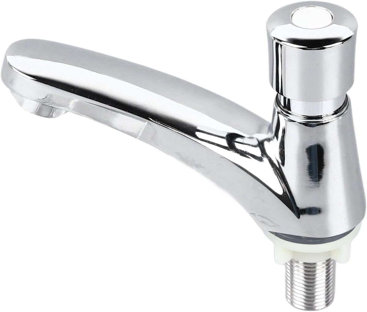 Wassersparender Druckknopf-wasserhahn Mit Verzögerter Wasserabgabe, Nur Für Kaltwasser, Aus Einer Legierung, Geeignet Für Den Hausgebrauch.