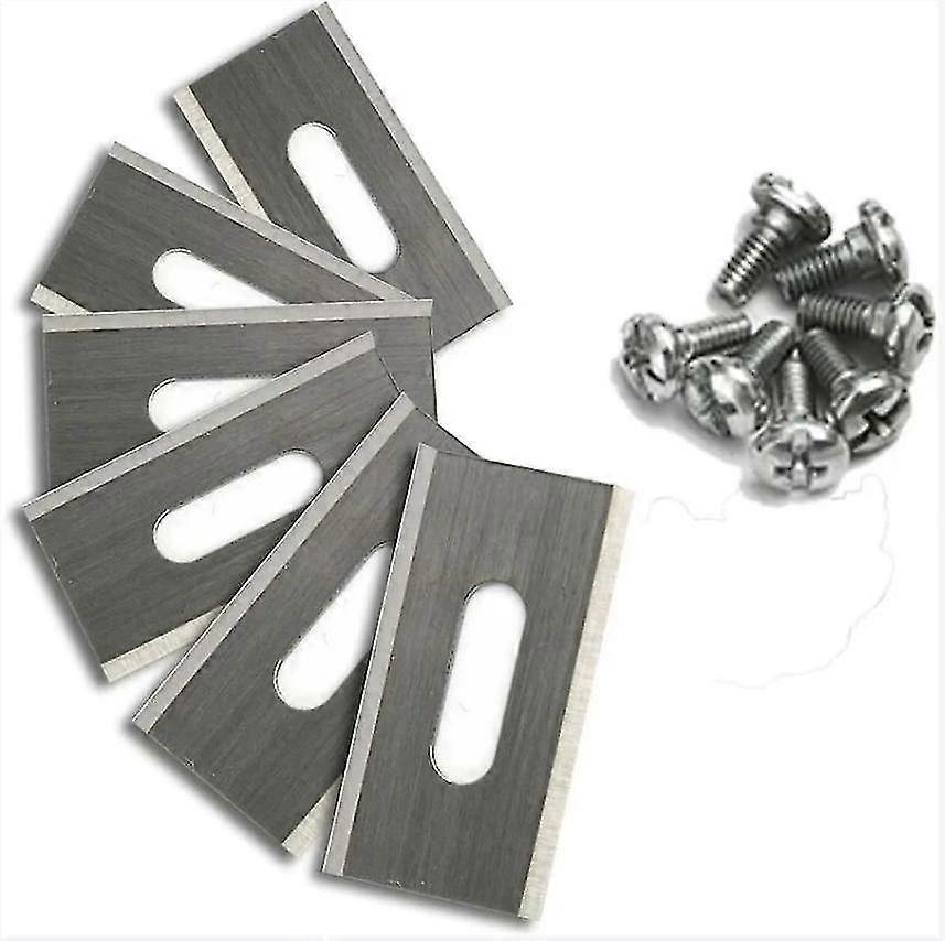 30 Husqvarna Rasenmähermesser, Doppelseitig, Scharfer Edelstahl, Abmessungen 36,518,50,65 Mm, Versailles.