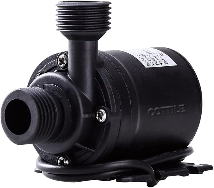 Bürstenlose 12-v-gleichstrom-tauchpumpe Mit 800 L/h Förderleistung Und 5 M Förderhöhe, Geeignet Für Wasserzirkulationssysteme Und Solarenergie.