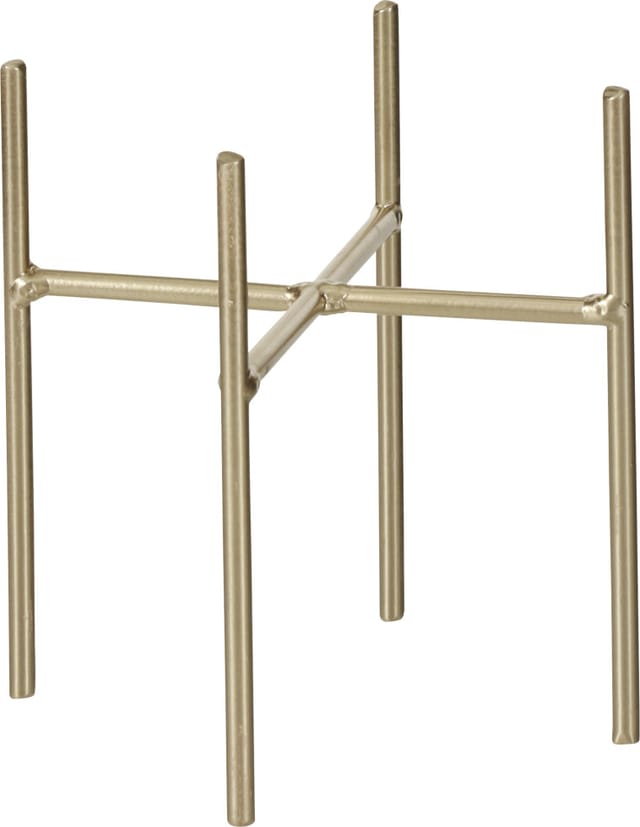 Mica Decorations - Mica Pflanzenständer Ascot gold Eisen ø 13,5 x 14 cm Pflanzenständer