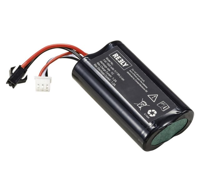 Reely - Modellbau-Akkupack (LiIon) 7.4 v 1500 mAh Zellen-Zahl: 2 Racingpack jst SM-2P