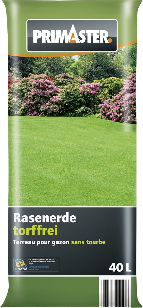 Primaster Rasenerde 40 L torffrei Anzuchterde