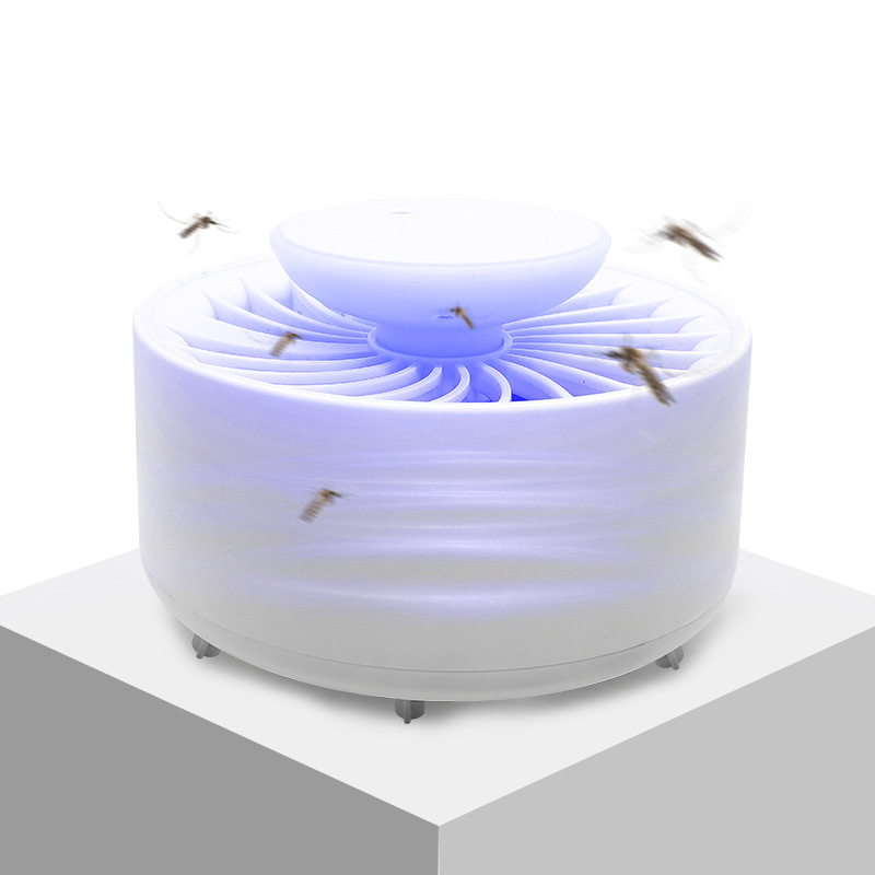 Usb-photokatalytische Mückenabwehrlampe, Fliegen- Und Mückenabwehrgerät, Led-mückenabsorber – Weiß