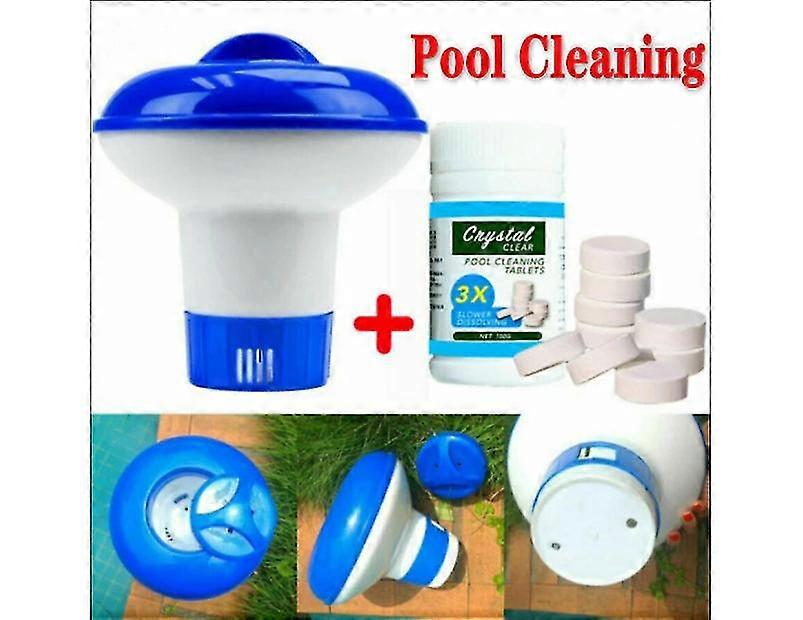 100 Chlortabletten, Flüssigchemikalienspender, Geeignet Für Die Reinigung Von Whirlpools Und Pools, Versand Innerhalb Von 24 Stunden.