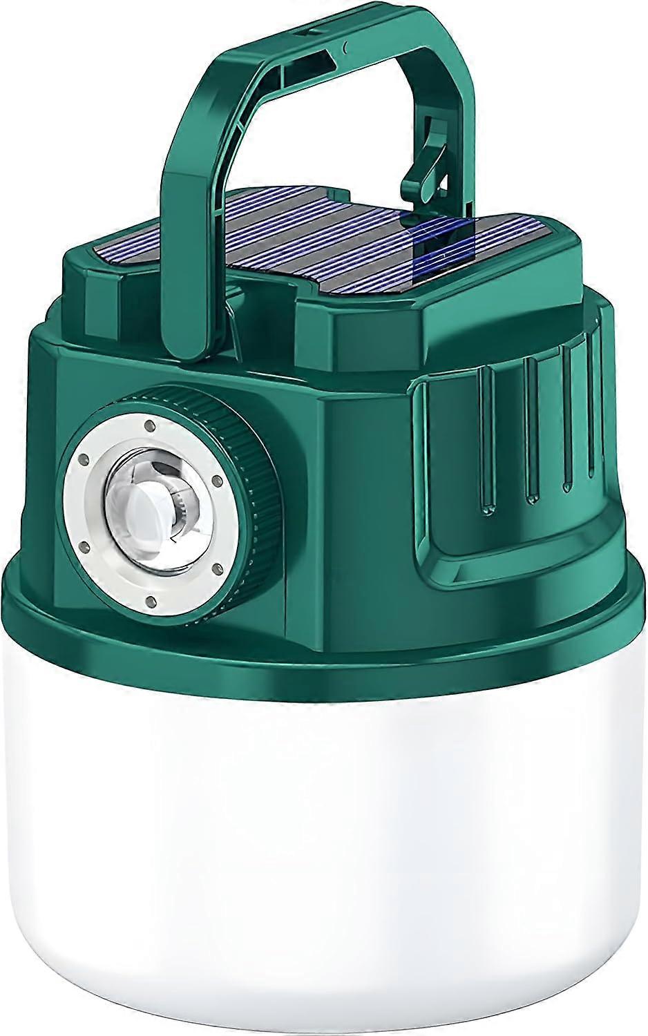 Campinglampe, Solarbetrieben, Per Usb Aufladbar, Mini-taschenlampe, Geeignet Für Notfälle, Hurrikane, Outdoor-aktivitäten, Stromausfälle Und Wanderungen.