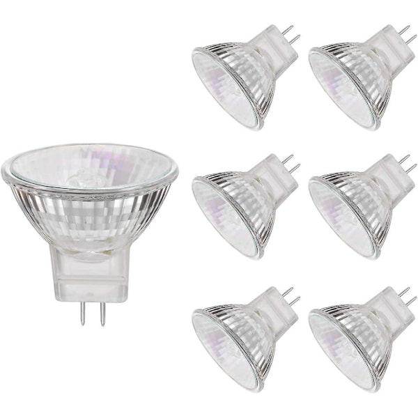 6-teiliges Gu4-halogenlicht, 20 W, 12 V, Warmweiß-spotter Für Beleuchtung [zhe]