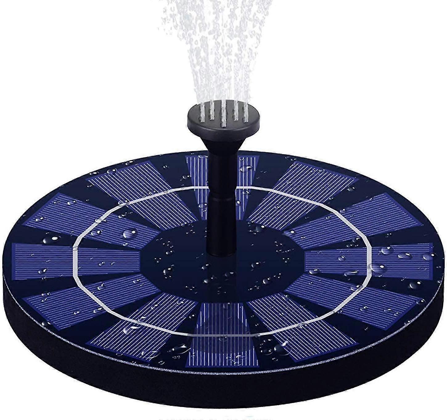 2,5-w-solarbrunnenpumpe, Verbessertes Tauch-solarbrunnen-panel-set Mit Eingebauter Batterie Und Konstantflusspumpe (shikai)