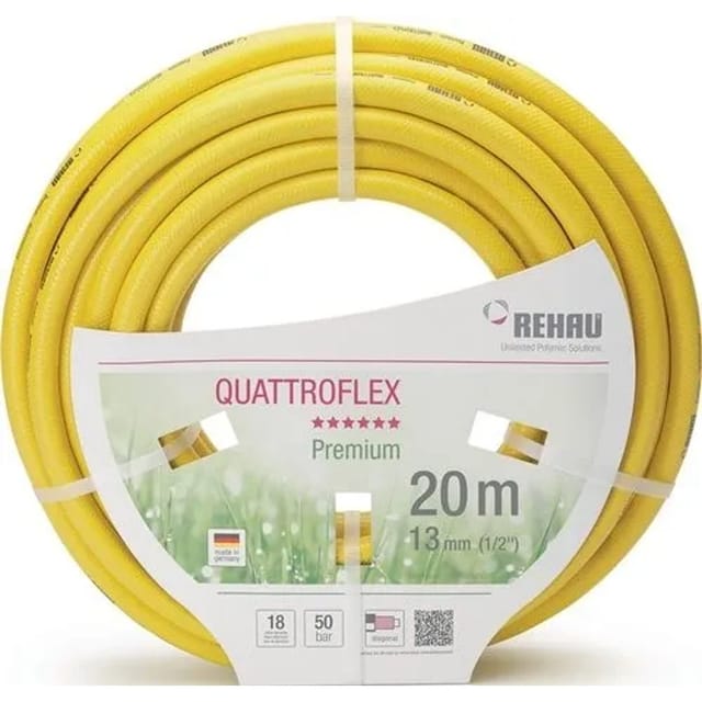 Rehau - Wasserschlauch Quattroflex Länge 50 m ( 4000000785 )
