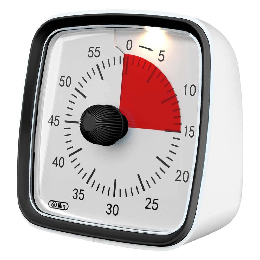 Visueller Timer Für Klassenzimmer, Schwarz
