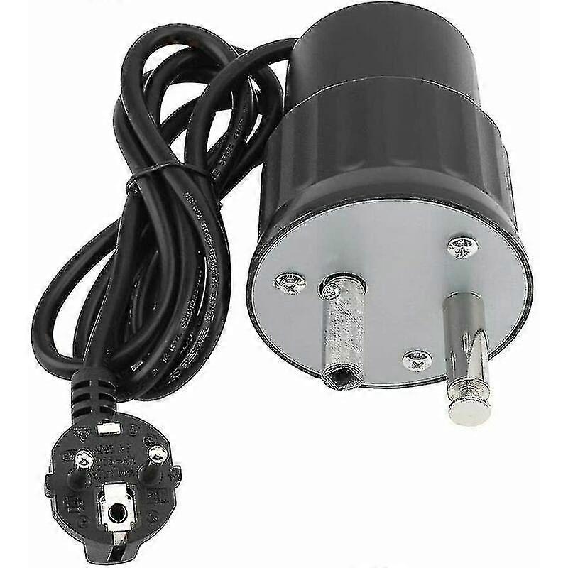 Grillgabelmotor, Elektromotor, Drehbarer Camping-grillrost Aus Aluminium, Grillbelastbarkeit 0-24 Kg (europäischer Standardstecker).
