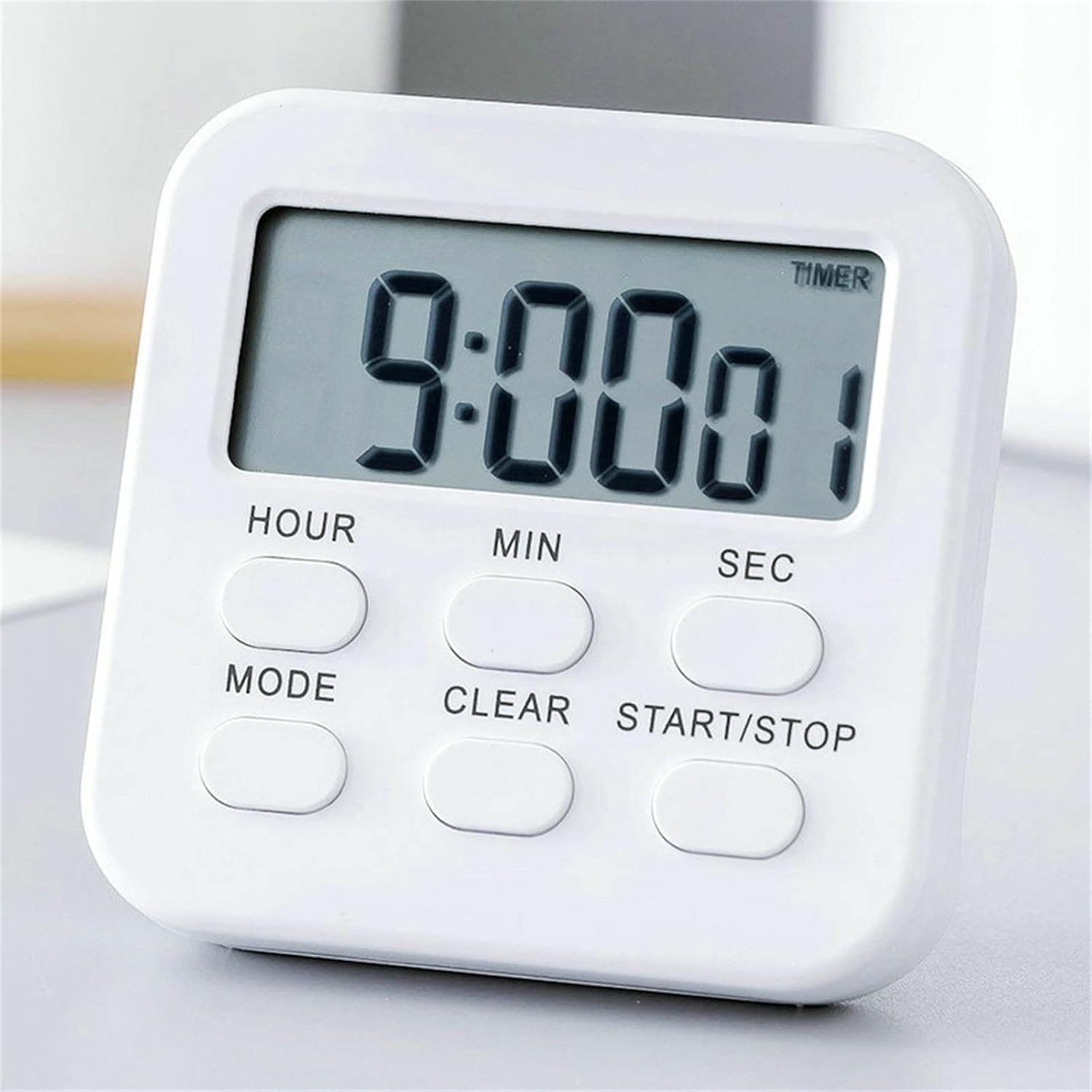 Magnetischer Digitaler Küchentimer Mit Lautem Alarm, Countdown-funktion, Klappständer Und Zeitmanagement-tool.