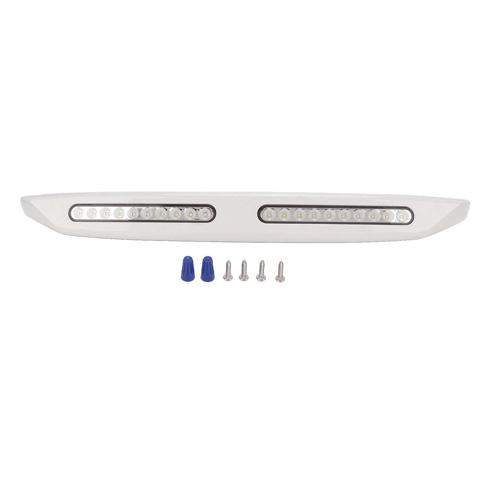 20 Led Led-lichtleiste Für Wohnmobile, 12v Wasserdichte Außenbeleuchtung Für Verandamarkisen, Kompatibel Mit Yachten Und Wohnmobilen, Weiß.