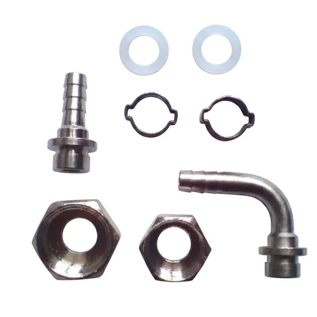 CO2-Schlauchtüllenset, 8 Teile - 7mm