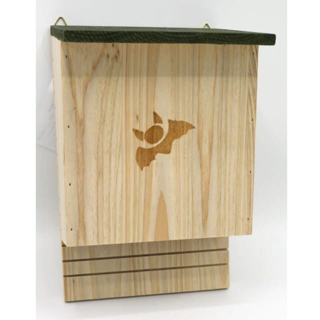 Buri - Fledermaus Haus 29x18x13cm Nistkasten Brut Holz Hilfe Futter Vogelhäuschen