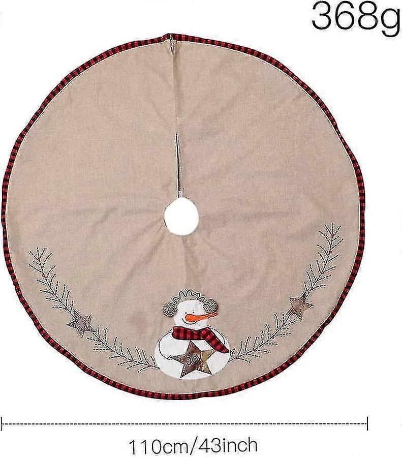 Weihnachtsbaumdecke, Dekorative Weihnachtsbaummatte, 110 Cm, Für Die Weihnachtsdekoration, 1 Stück