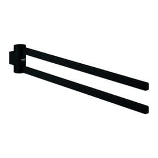Selection Handtuchhalter 2-armig schwenkbar, Phantom Black - Grohe