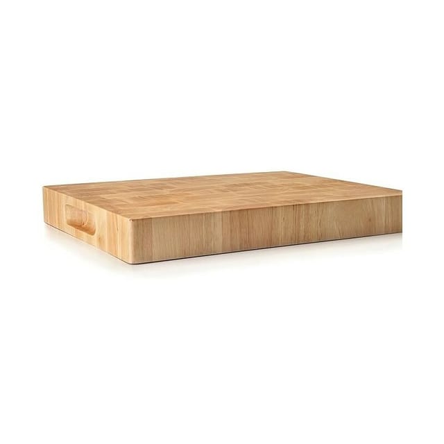 Suinga - Robustes Holzbrett zum Brotschneiden, Maße 53x33 cm