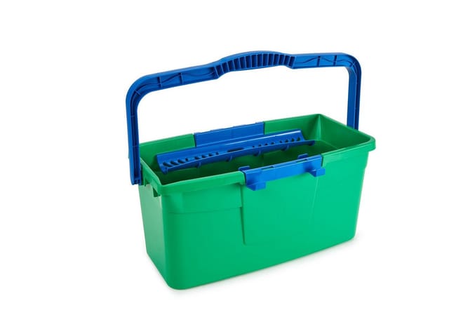 Unger Eimer 12 Liter für Einwascher bis Breite 35 cm mit Literskala grün - GTB12