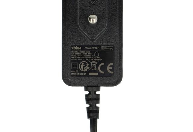 vhbw Netzteil Ersatz für T-Rex Power Supply 12V DC für Overdrive-Pedal - 125 cm