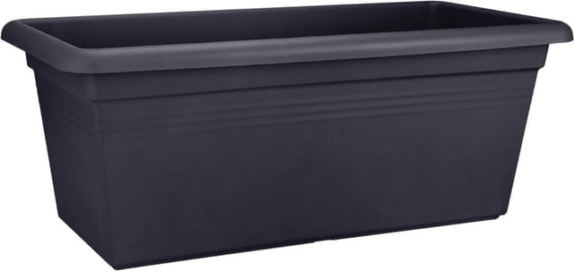 Elho - Pflanzkasten Green Basics xxl 80 cm schwarz Blumenkasten