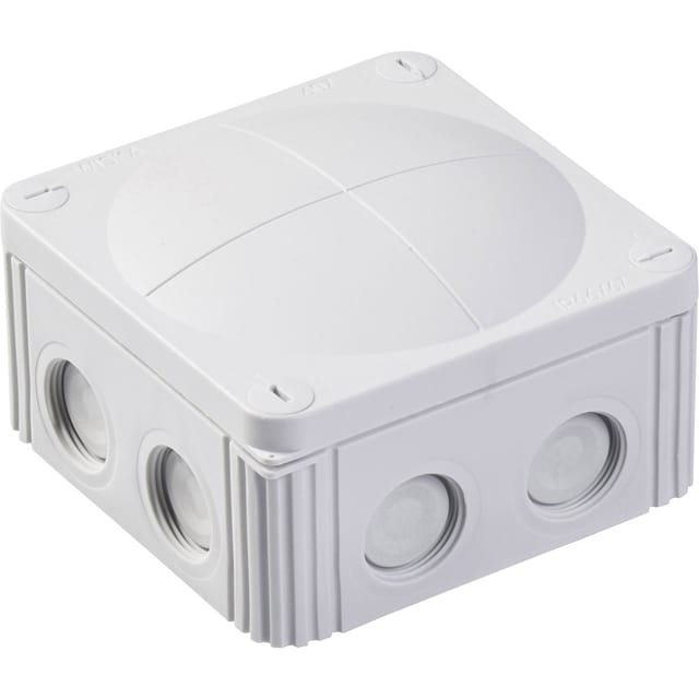 Wiska - 10060532 Abzweigkasten (l x b x h) 110 x 110 x 66 mm Lichtgrau IP66/IP67 1 St.