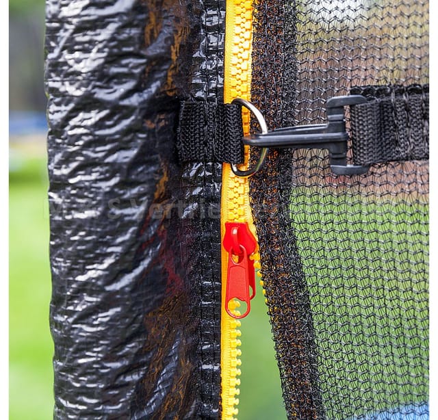 Mspoint - 250cm Trampolin Sicherheitsnetz Ersatznetz Schutznetz ohne Pfosten für Tampoline 2,50m für 6 Pfosten Netzhöhe 165cm
