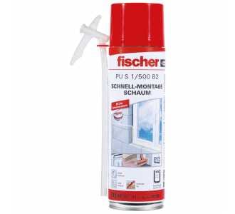 fischer PU S 1/500 B2 Montageschaum (MDI-Haltig) 12 Stk